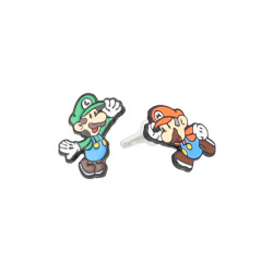 Kolczyki dziecięce Mario Luigi
